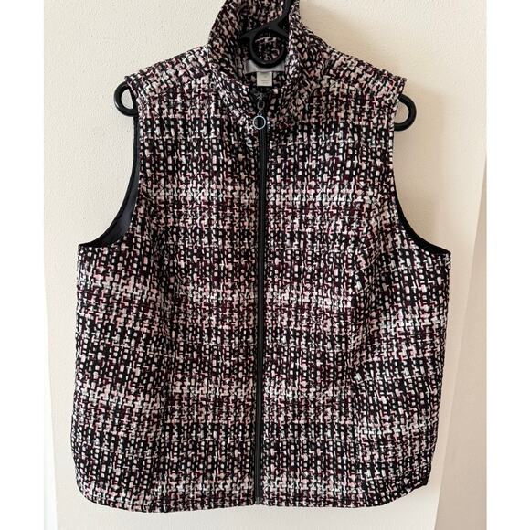 ✨ CJ Banks Zip-Up Vest – Size 1X ✨ - Picture 1 of 2